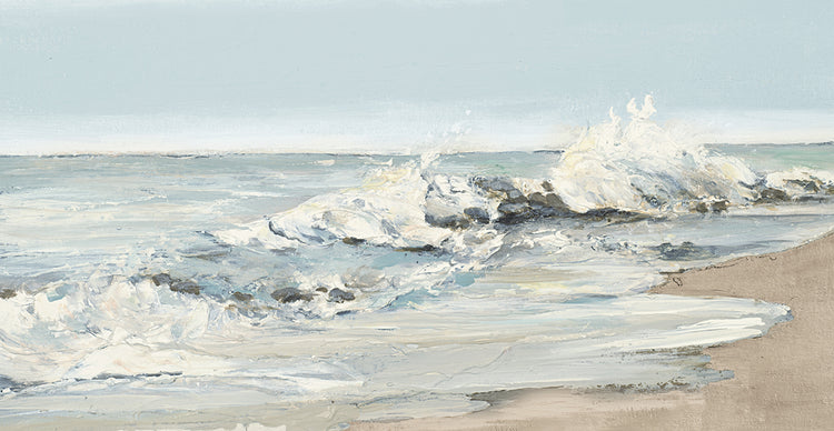 La Playa Azul al Amanecer