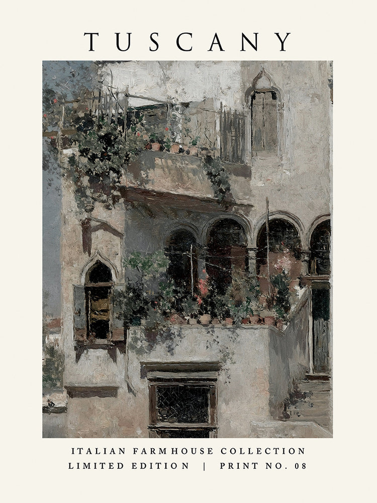 Tuscany Travel Poster