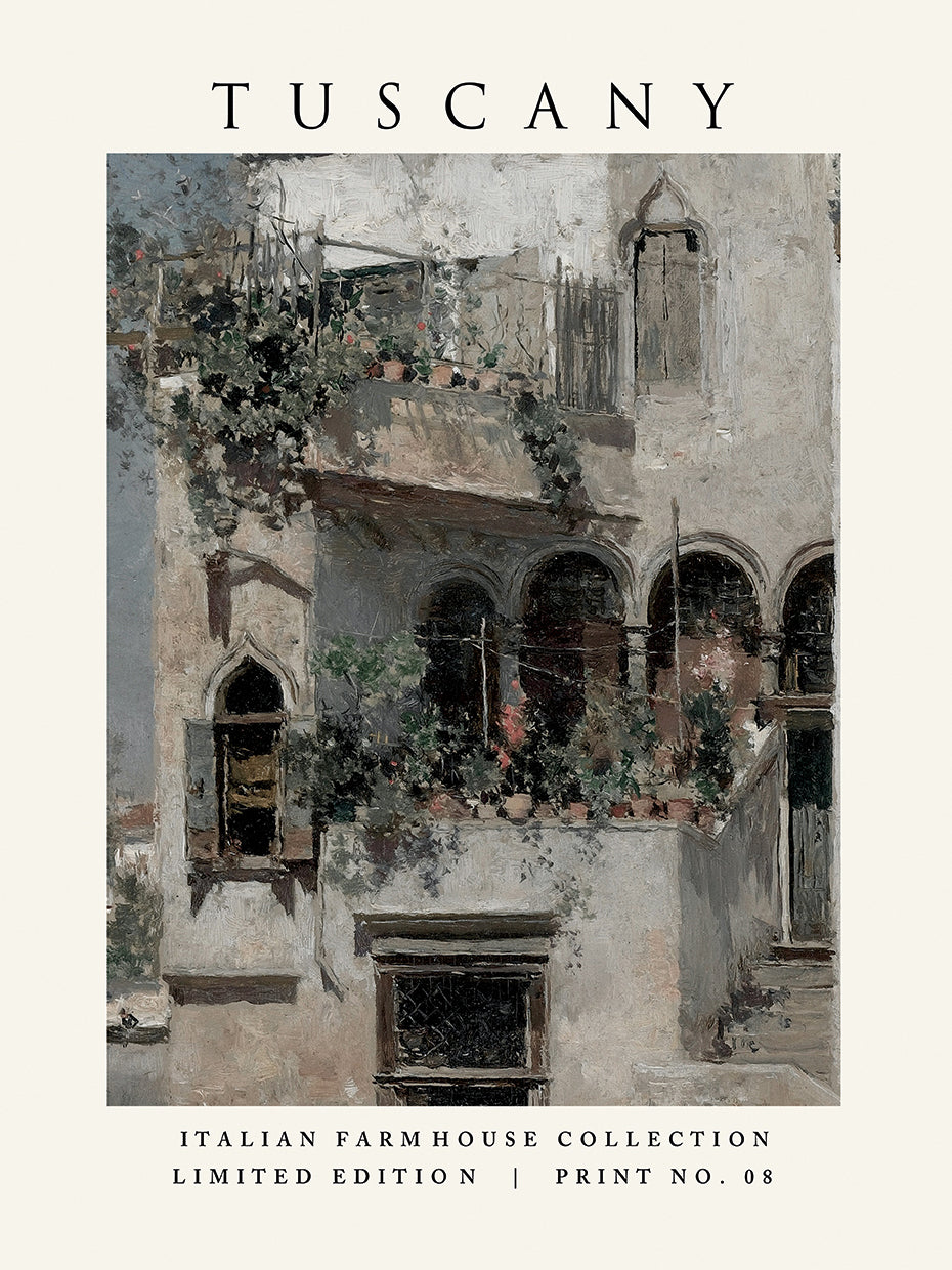 Tuscany Travel Poster