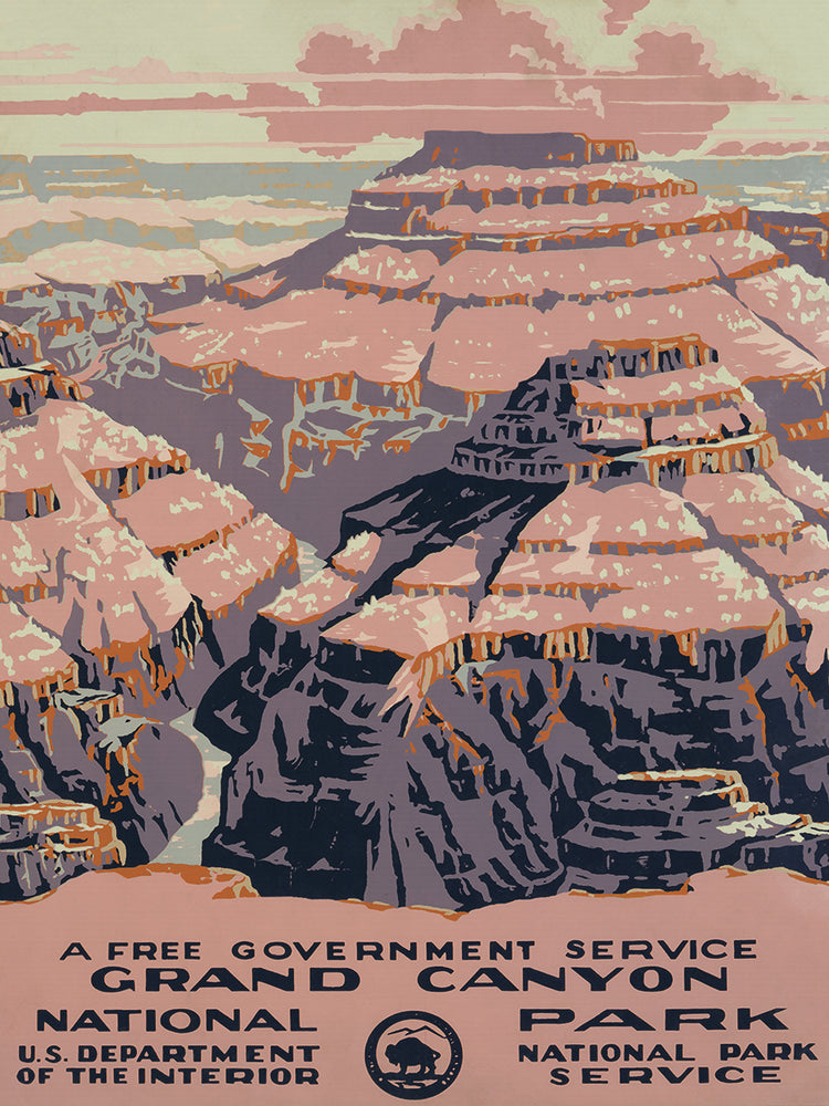 National Parks Poster Grand Canyon