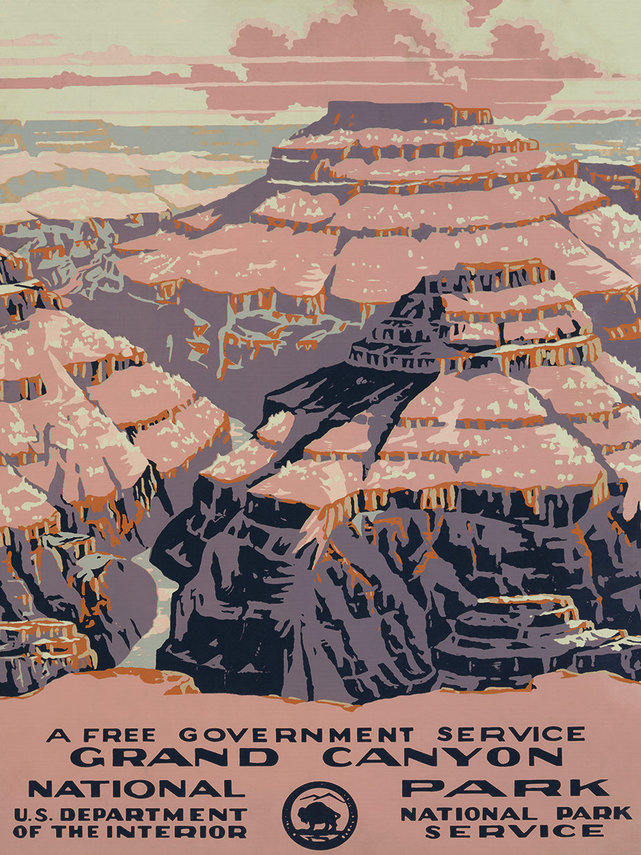 National Parks Poster Grand Canyon