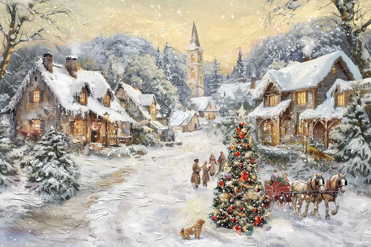 Christmas Eve in the Village