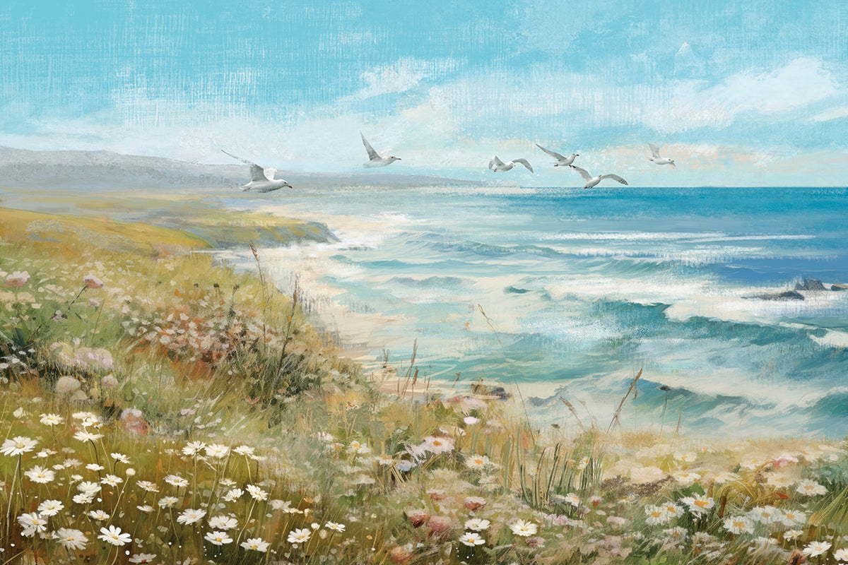 Morning Sea Cliffs