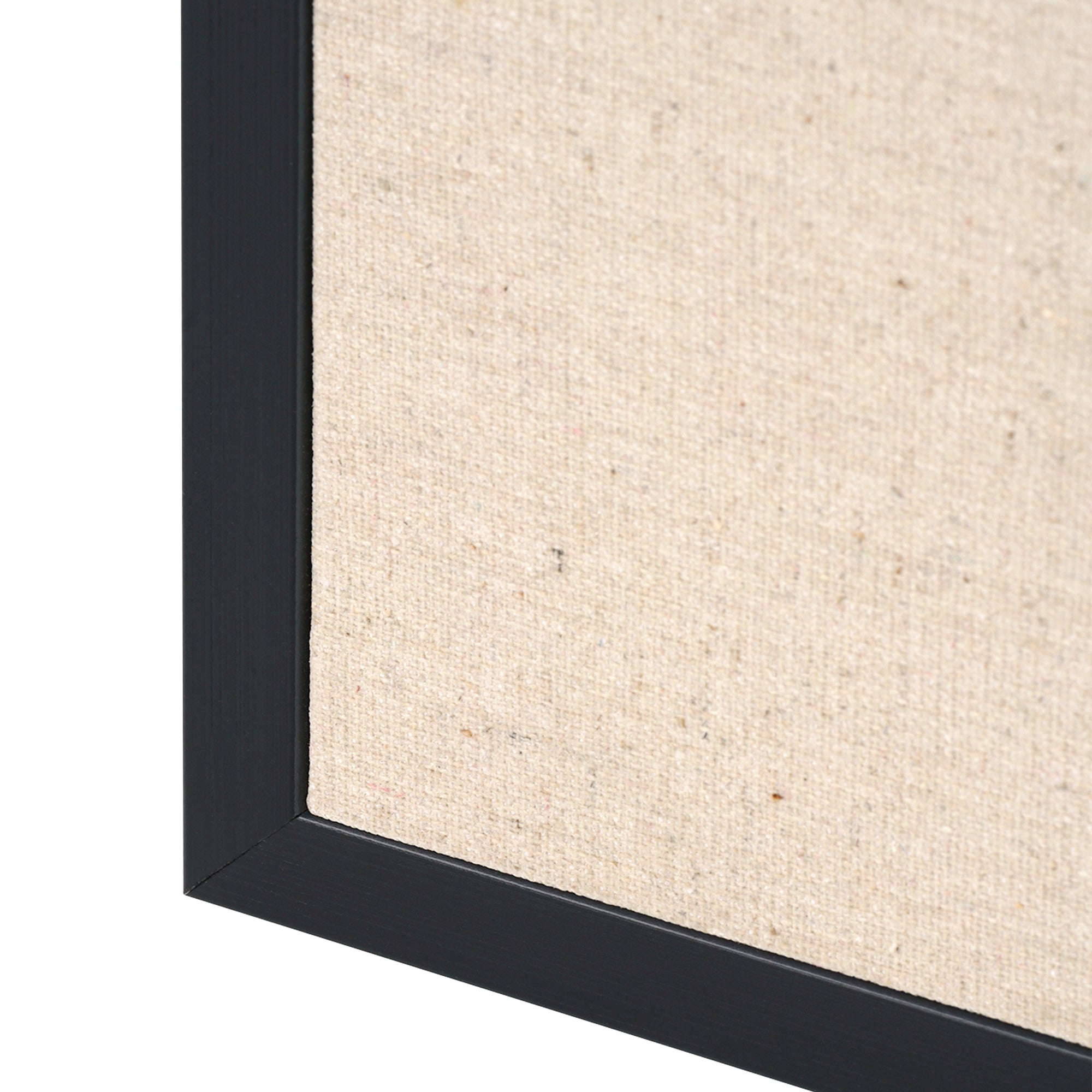 Linen - Black Plant Gouache