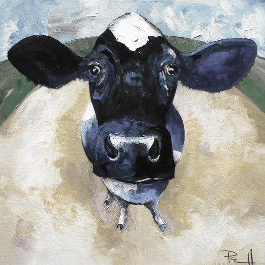 Cow Tale Light Canvas Art