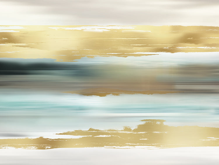 Golden Sunset by Nan - top quality wall art work on large canvas & framed canvas prints