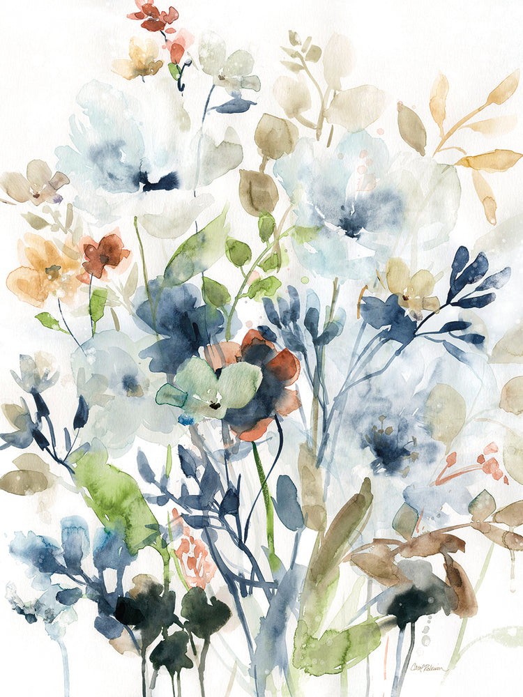 Holland Spring Mix I by Carol Robinson is a truly smart and fashionable flower painting printed on canvas or framed canvas