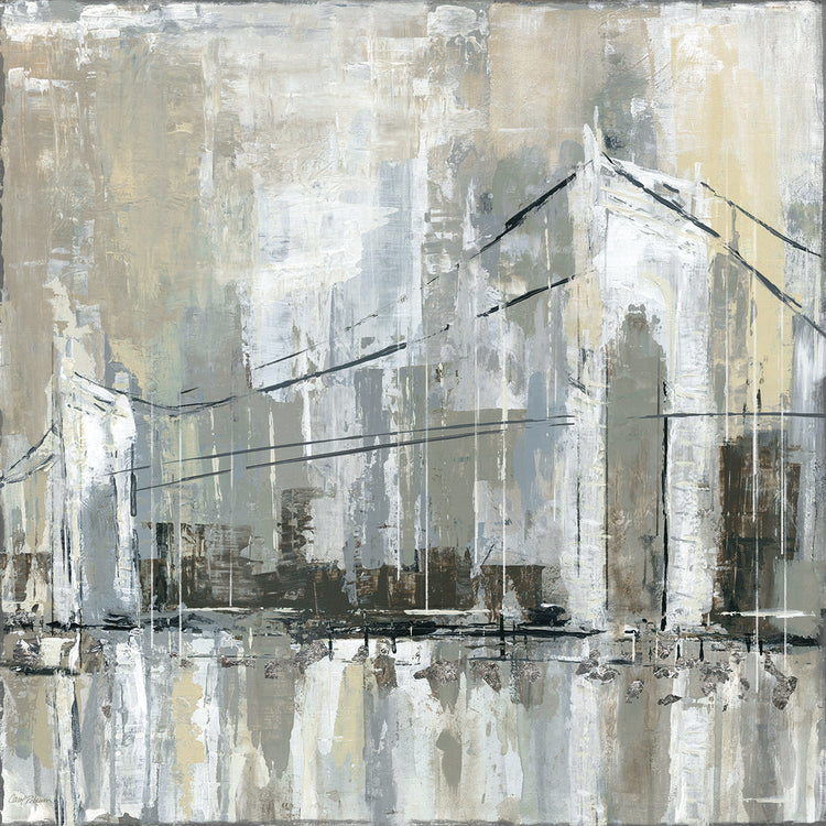 Midtown Bridge I by Carol Robinson - larger sizes handcrafted wall art work on large canvas & framed canvas prints