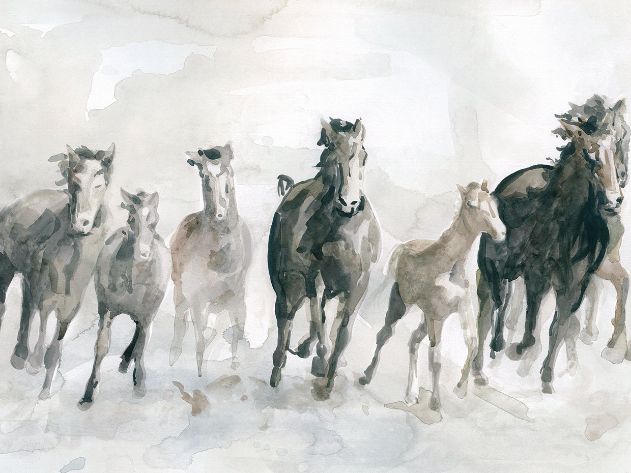 Running Wild by Carol Robinson - highest quality handcrafted wall art work on large canvas & framed canvas prints