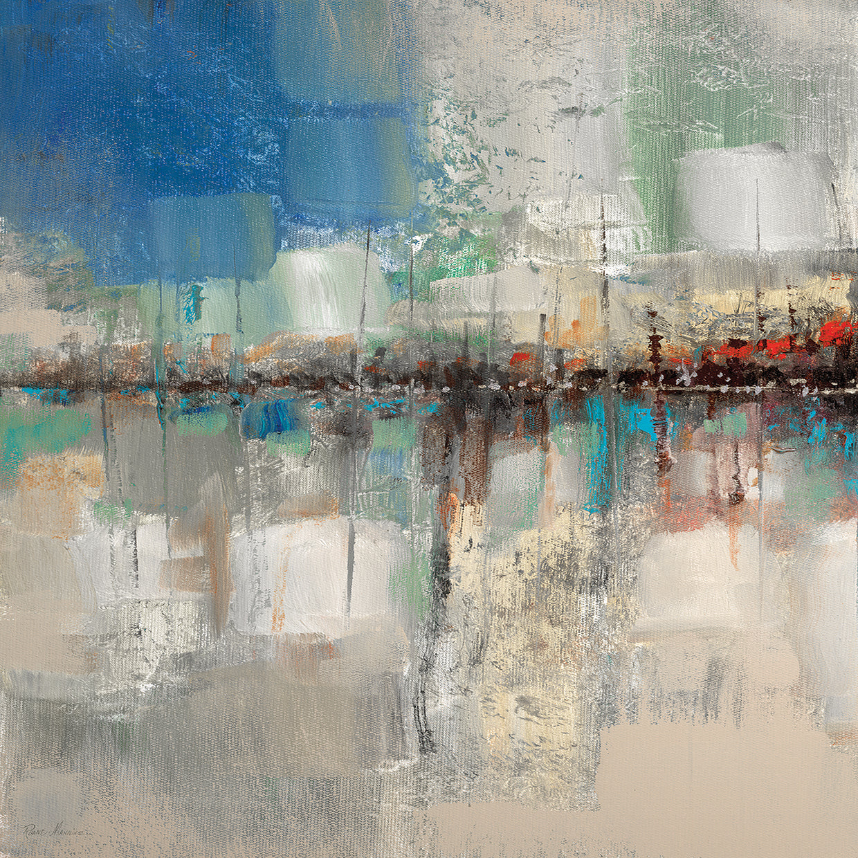 Shoreline Reflection I