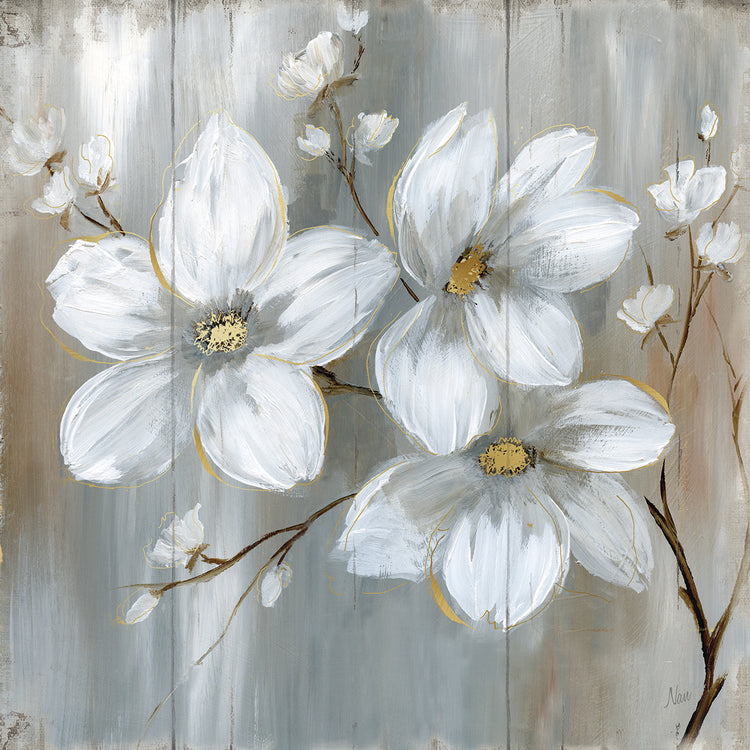 Summer in Neutral II by Nan - larger sizes handcrafted wall art work on large canvas & framed canvas prints