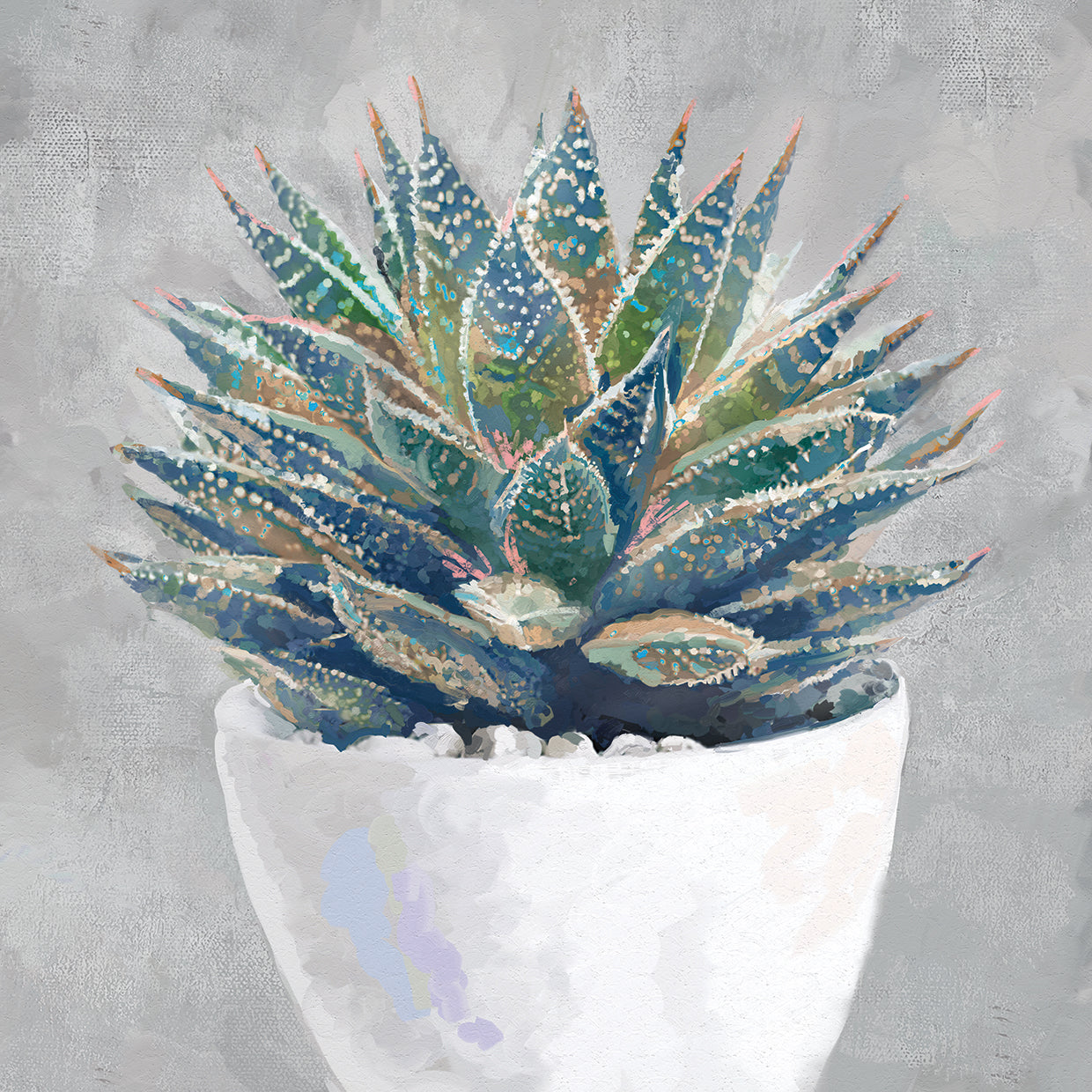Potted Succulent I