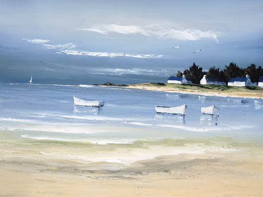 Coastal Inlet II Canvas Prints