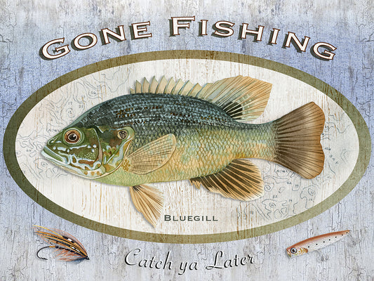 Gone Fishing Canvas Prints
