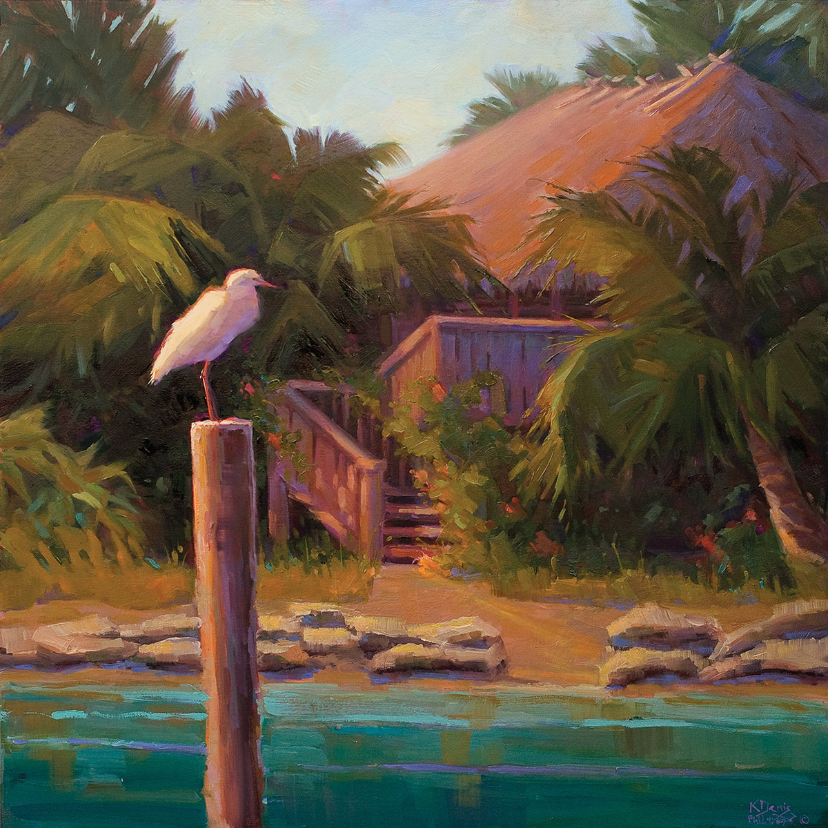 Morning Lookout by Kathleen Denis - top quality wall art work on large canvas & framed canvas prints