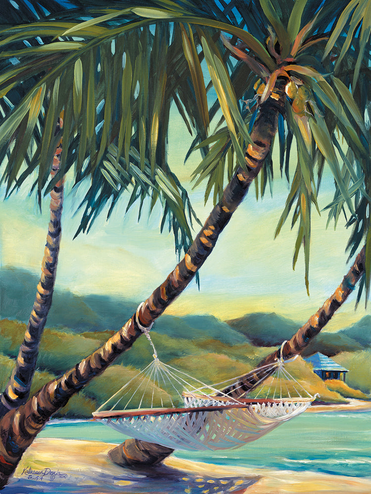 Rest Stop by Kathleen Denis - handcrafted wall art work on large canvas & framed canvas prints, made to order