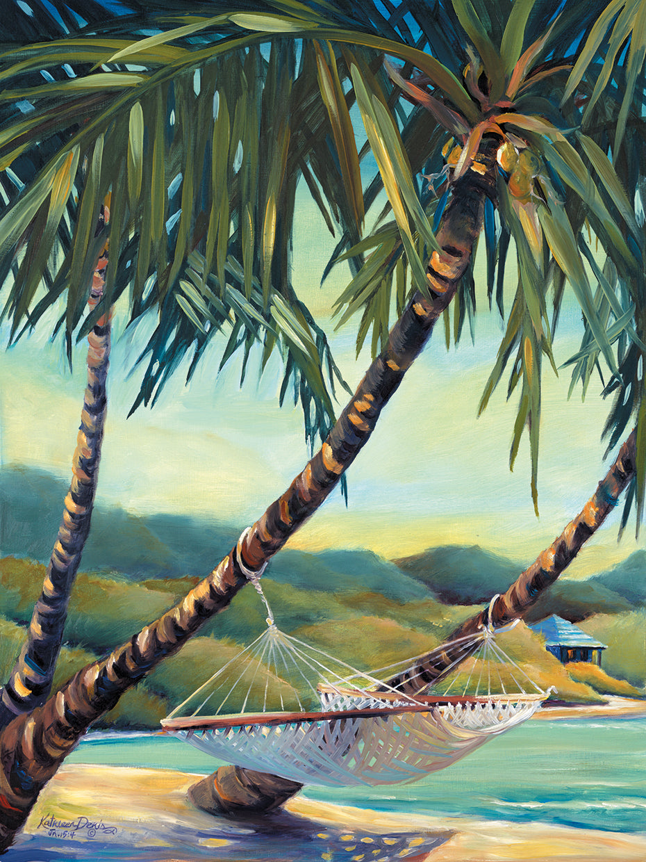 Rest Stop by Kathleen Denis - handcrafted wall art work on large canvas & framed canvas prints, made to order