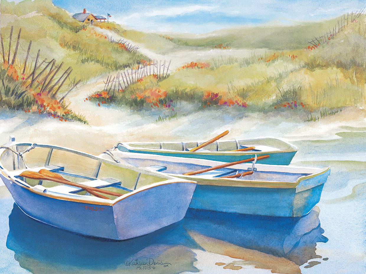 Summer Day by Kathleen Denis - larger sizes handcrafted wall art work on large canvas & framed canvas prints