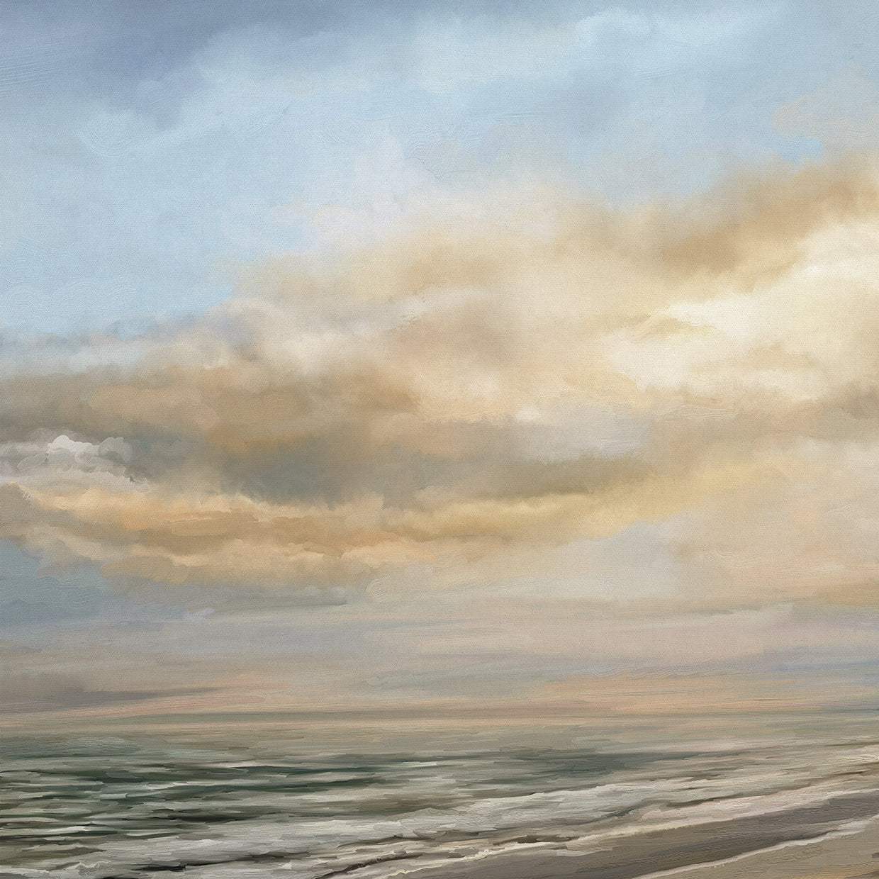 Tropical Dawn Square Light