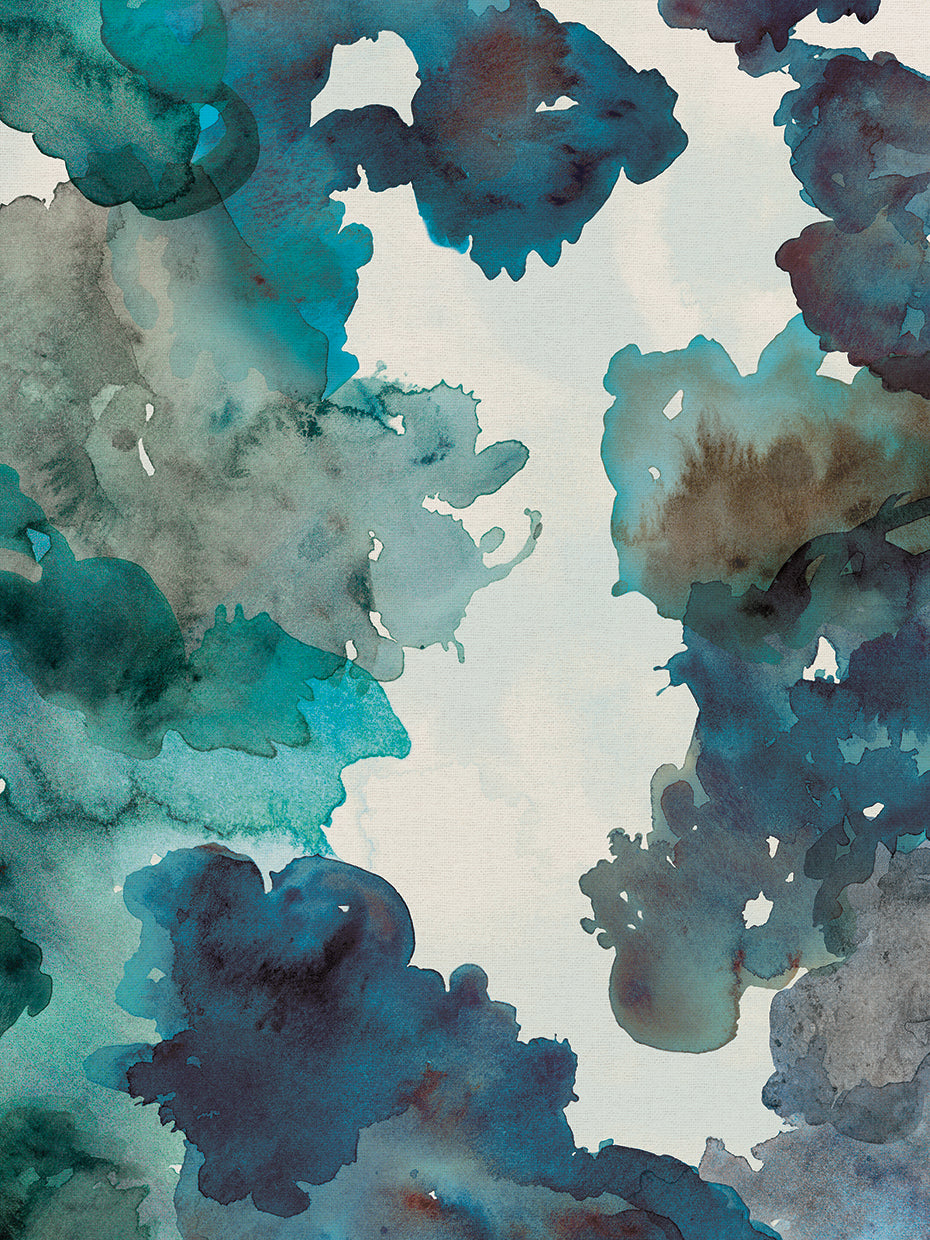 Blue & Aqua Wash