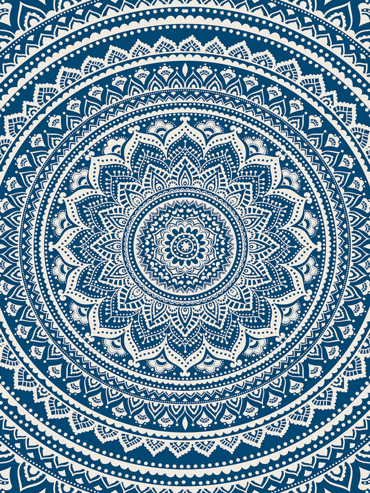 Medallion in Blue