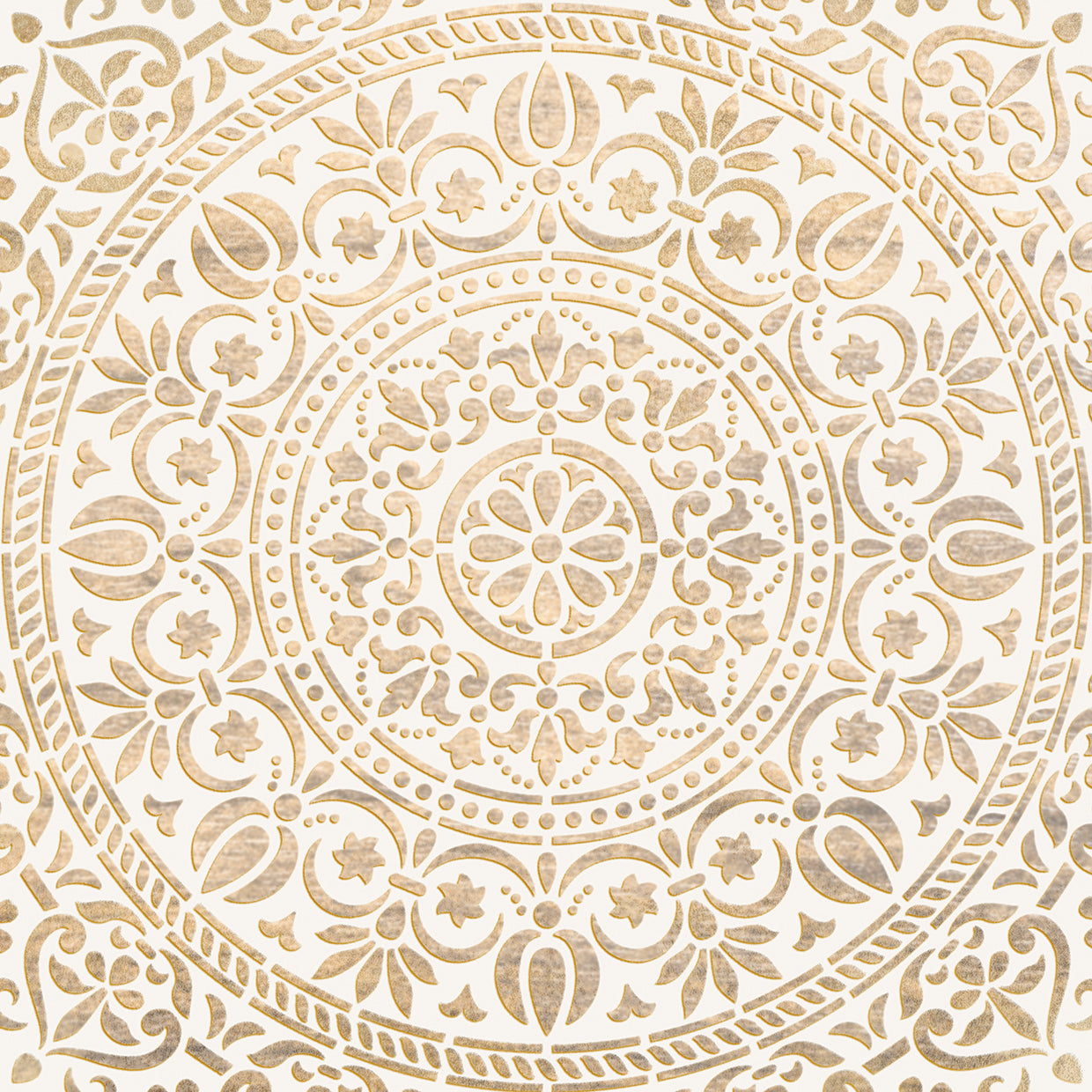 Ornamental White Gold