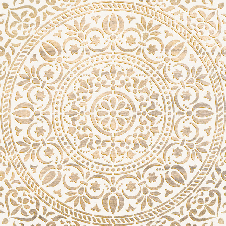 Ornamental White Gold