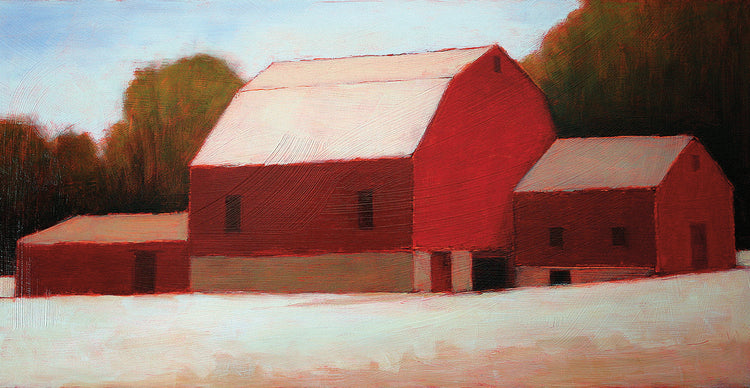 Red Barn Times Three