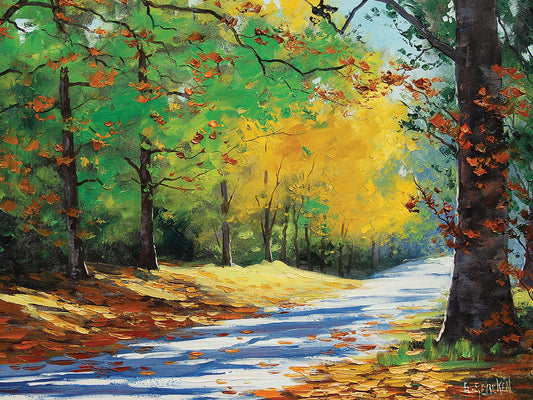 Vibrant Autumn Canvas Art