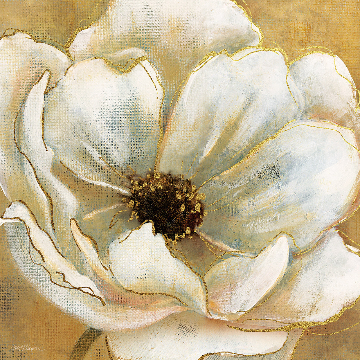 Golden Splendor I by Carol Robinson - lowest price wall art work on large canvas & framed canvas prints