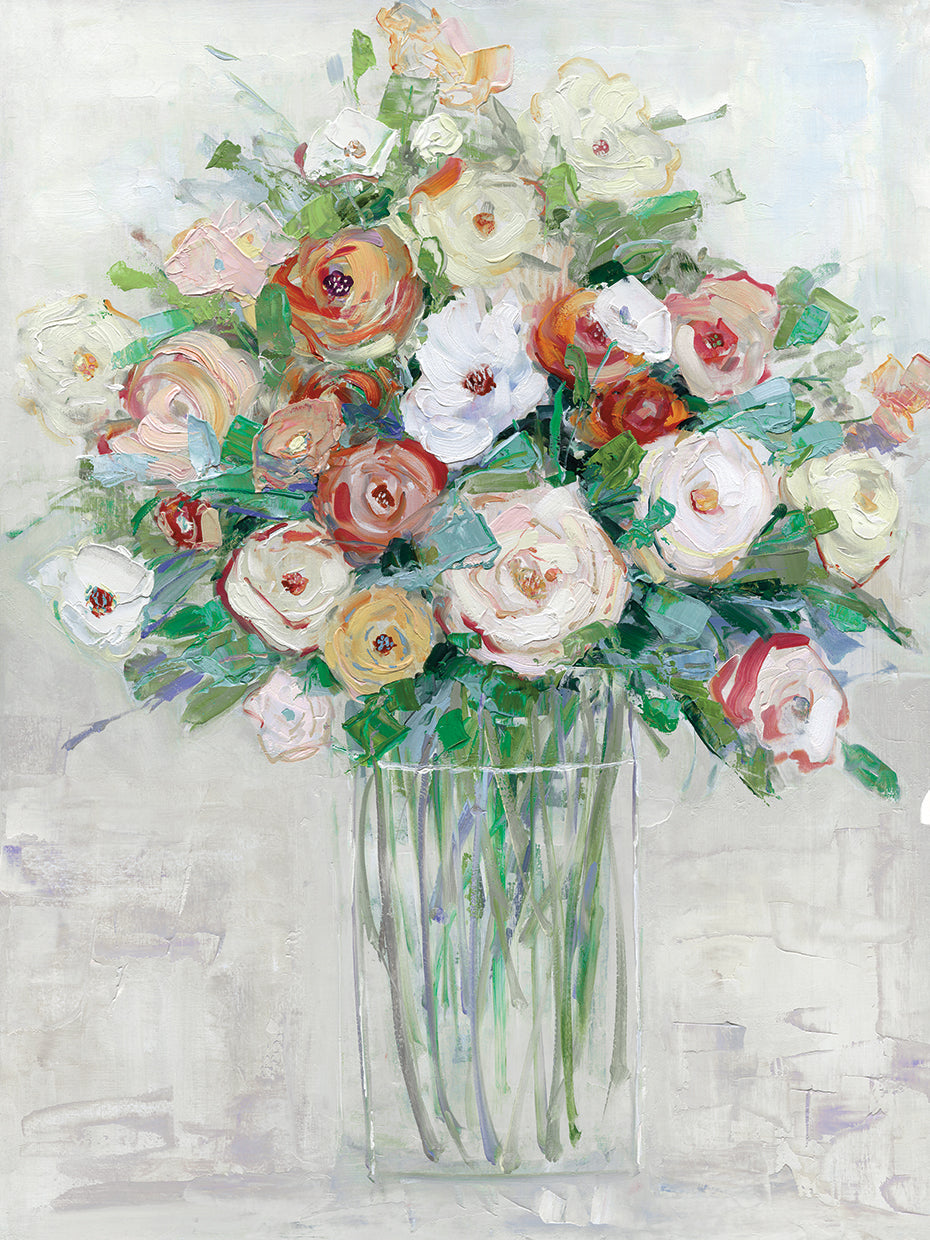 Mid-Summer Medley by Sally Swatland - highest quality handcrafted wall art work on large canvas & framed canvas prints