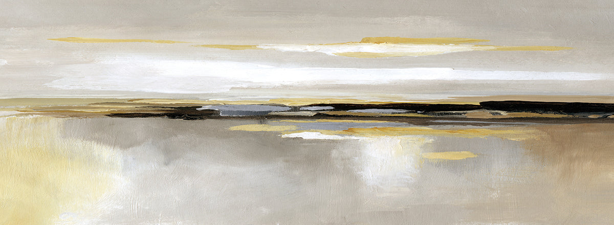 Silver Lining by Nan - larger sizes handcrafted wall art work on large canvas & framed canvas prints