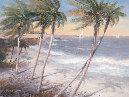 White Sand Beaches  Canvas Prints