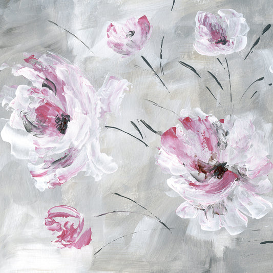 Blush Bloom I Canvas Art