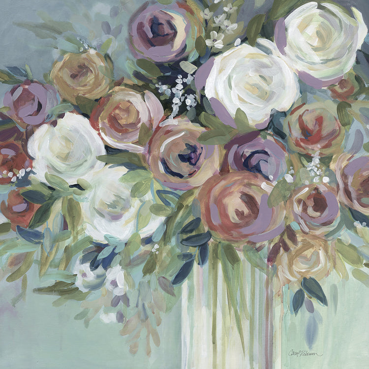 Confetti Bouquet II Soft by Carol Robinson - highest quality handcrafted wall art work on large canvas & framed canvas prints