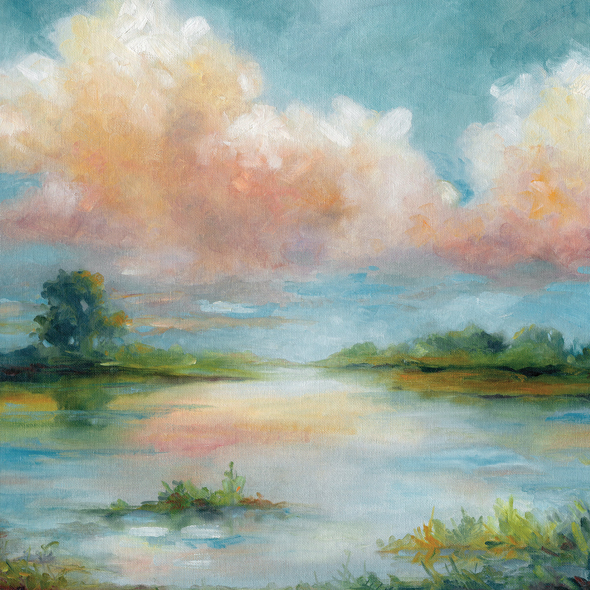 Quiet Spring by Carol Robinson - lowest price wall art work on large canvas & framed canvas prints