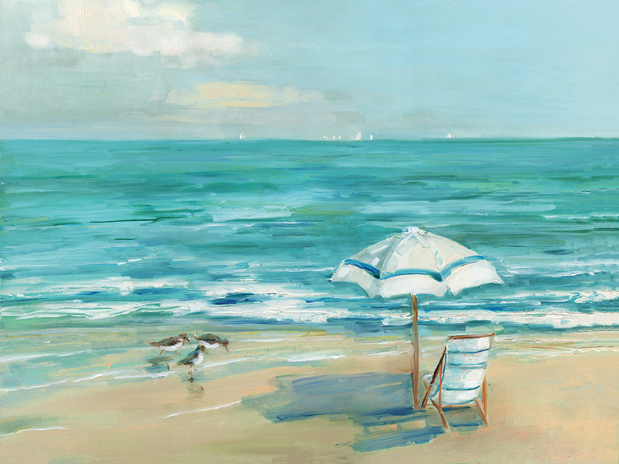 Simply Summer by Sally Swatland - best quality handcrafted wall art work on large canvas & framed canvas prints