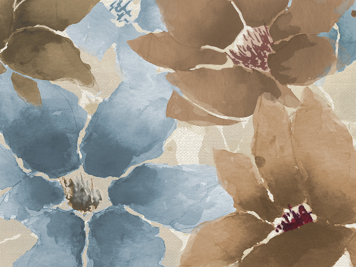 Blue Chocolate Floral