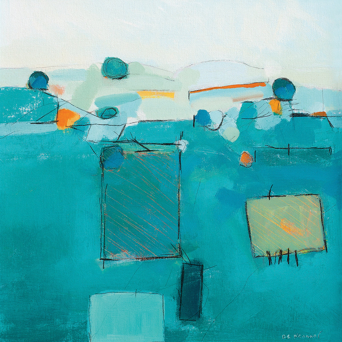 Blue Landscape