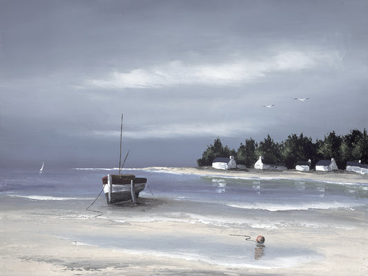 Coastal Inlet I Soft Canvas Prints