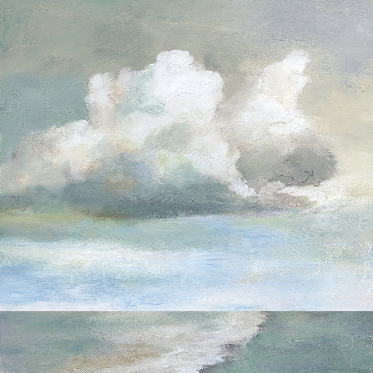 Cloudscape IX by Nan - handcrafted wall art work on large canvas & framed canvas prints, made to order