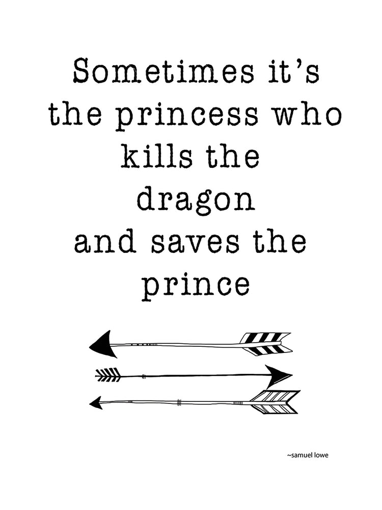 Sometimes It's the Princess by Jan Weiss - larger sizes handcrafted wall art work on large canvas & framed canvas prints