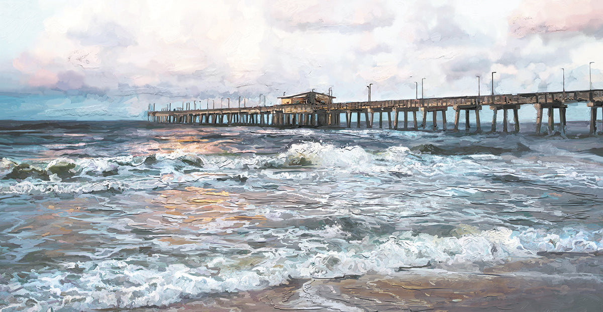 Twilight Pier Light