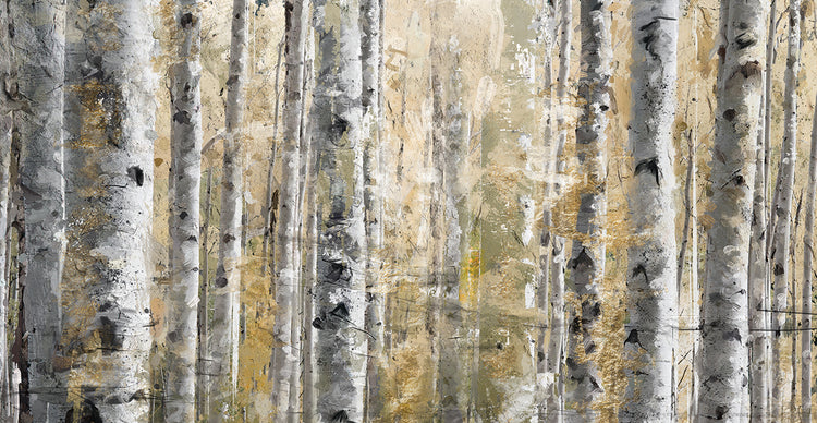 Autumn Birches Panel
