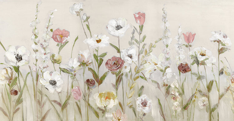 Bloomin Around by Sally Swatland - highest quality handcrafted wall art work on large canvas & framed canvas prints