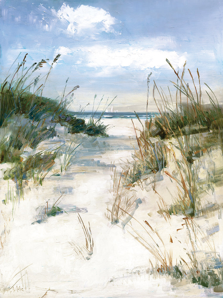 Dune View by Sally Swatland - lowest price wall art work on large canvas & framed canvas prints