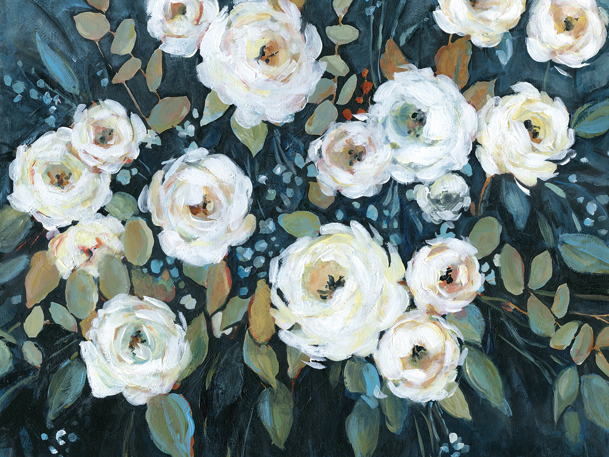 Moonlit Garden I by Carol Robinson - top quality wall art work on large canvas & framed canvas prints