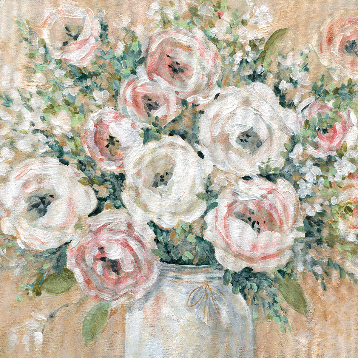 Pretty in Pink by Carol Robinson - top quality wall art work on large canvas & framed canvas prints