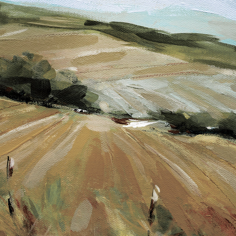 Summer Pasture by Carol Robinson - highest quality handcrafted wall art work on large canvas & framed canvas prints