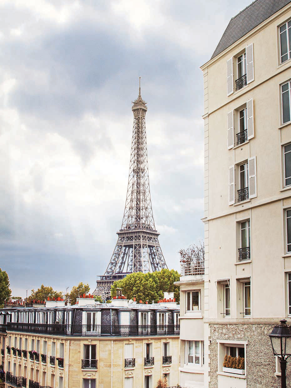 Eiffel View I Crop